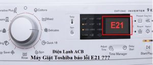 may giat toshiba bao loi e21