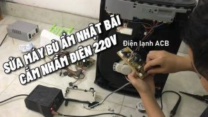 sua may hut am cam nham dien 220V