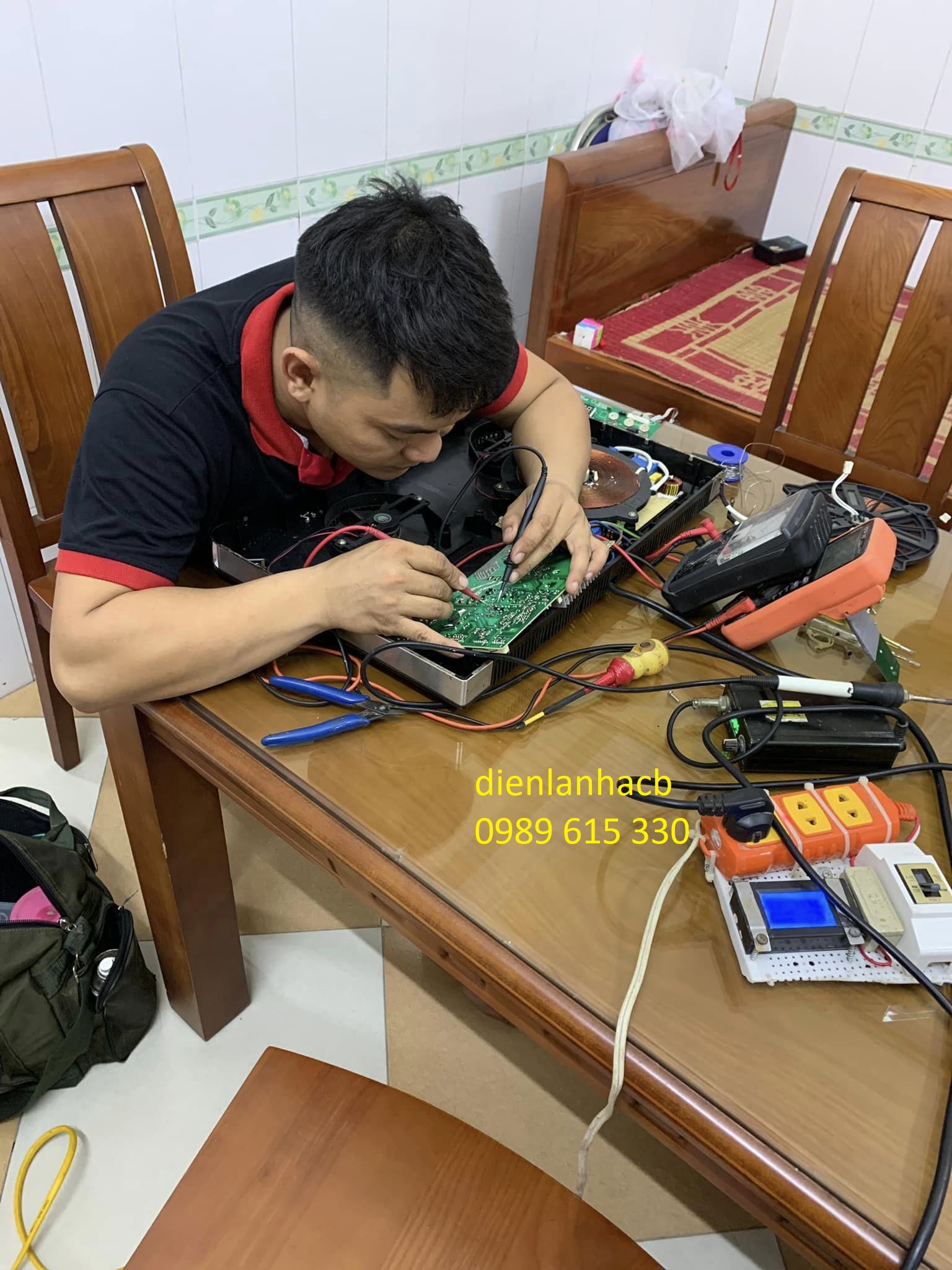 sửa bếp từ tại nhà tại Long Biên