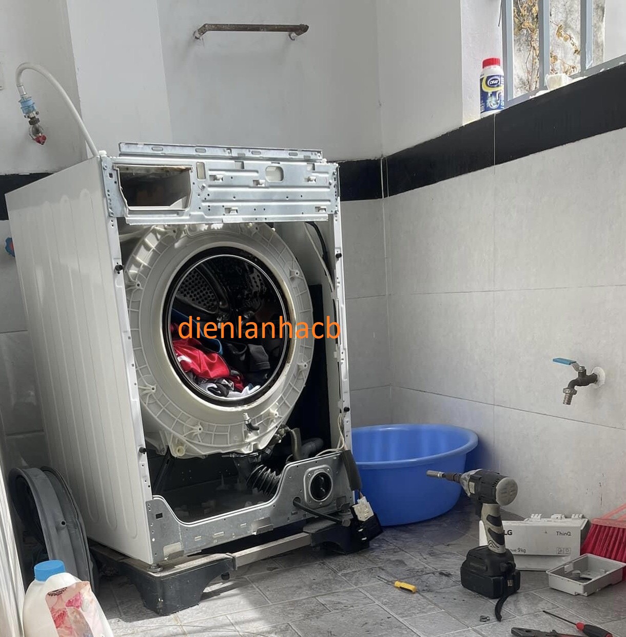 hỗ trợ sửa máy giặt tại ba đình giá rẻ
